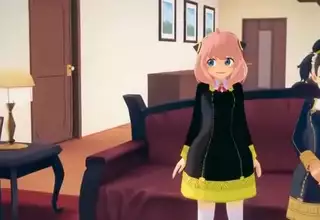 Yor Forger fucks lucky guy in a love hotel