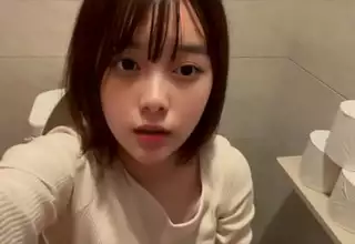 I couldnt masturbate at home, so I was masturbating in the toilet at a family restaurant, and my moans were heard by the person masturbating in the next room, and I almost caught...