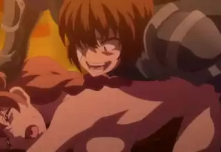 Hentai girl fucked very hard in front of the villagers eyes