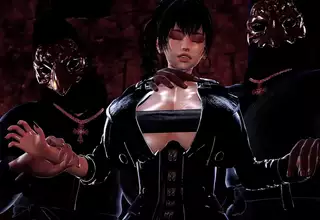 Slutty Witch gets GangBanged!