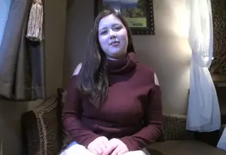 A hotel affair features a Japanese beauty with enormous breasts engaging in cheating sex. The encounter includes mutual oral pleasure and concludes with a creampie.